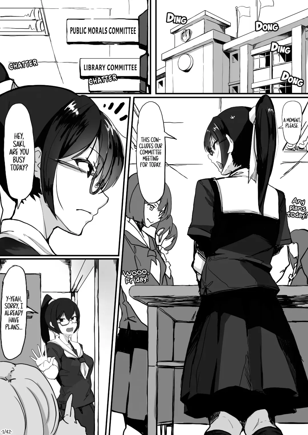 [Shirabe Shiki] Fuuki Iinchou wa Kusuri ni Yowai 2 | Public Morals Prez Can't Resist Drugs 2 Fhentai - Page 2