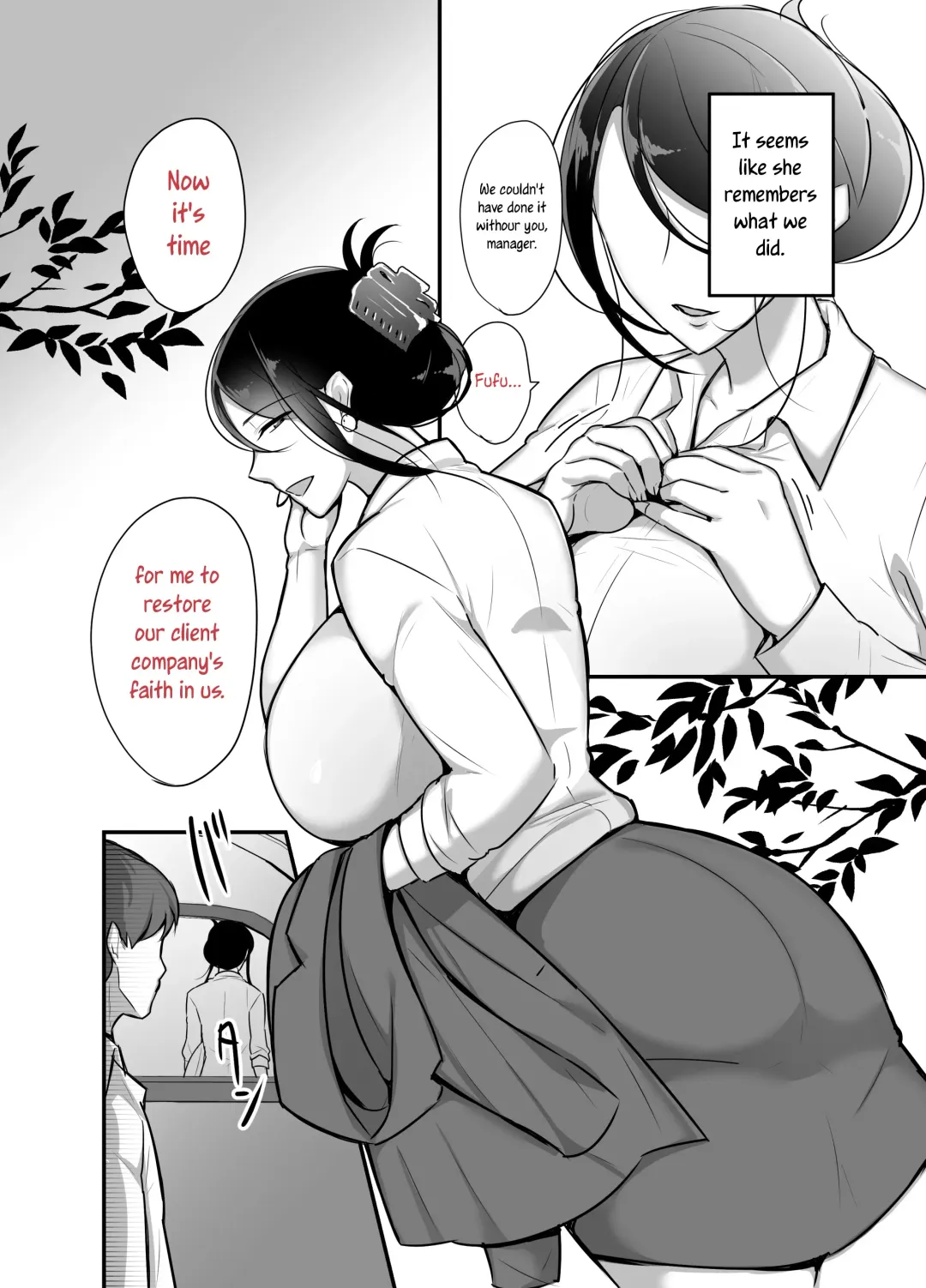 [Botamochi] Masaka Ano Oni Joushi ga Ore no SeFri ni Naru nante... 2 | I never thought that devilish Manager would become my Fuck Buddy... Part 2 Fhentai - Page 4