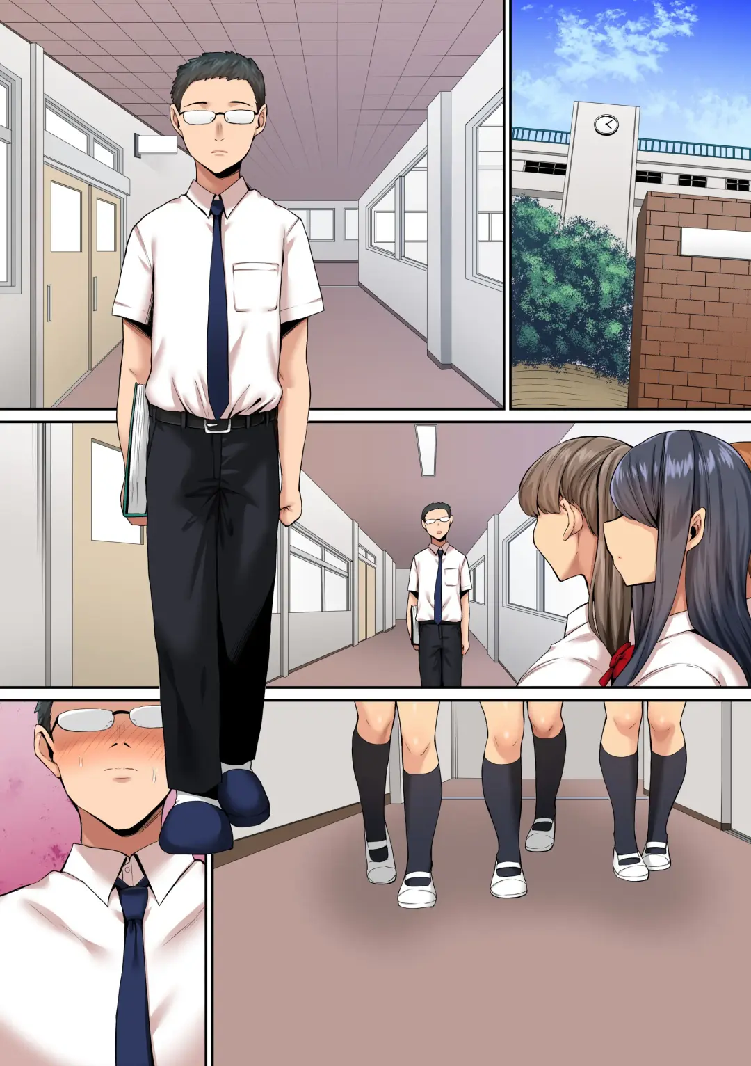 Yuumei Shingakukou de Yuutousei-tachi no Sei no Hakeguchi ni Sareru Kyoushi no Boku no Nichijou Fhentai - Page 24