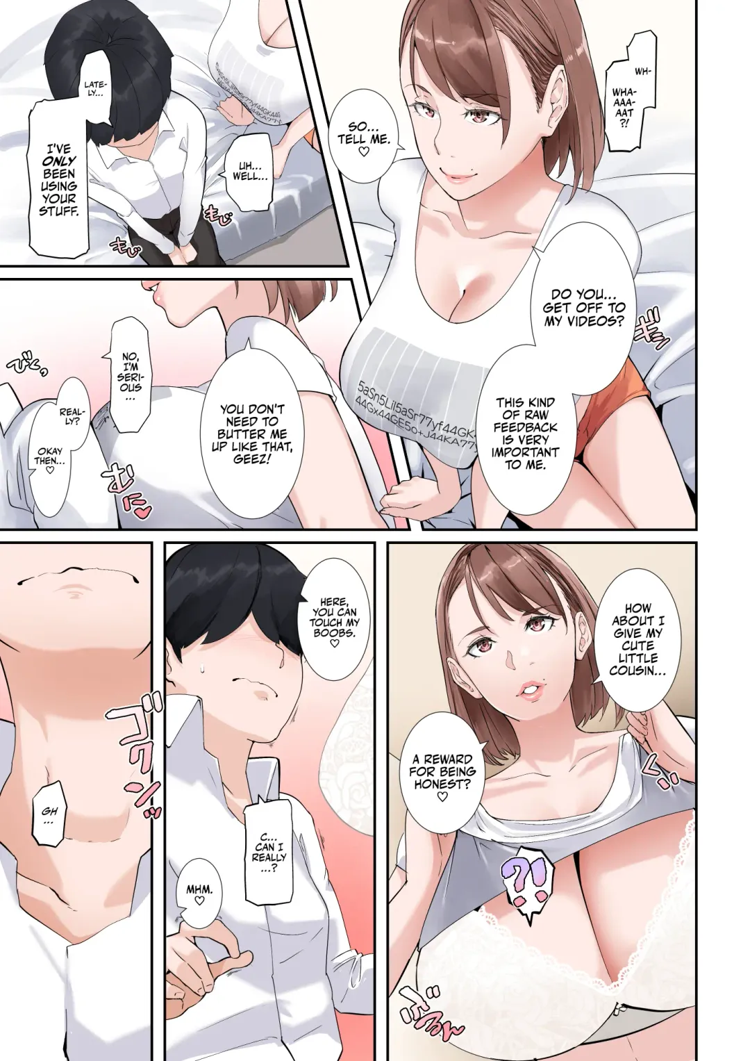 [Nypaon] Giji ja Nai Yatsu o Shite Kureru Itoko no Bakunyuu Gradol Onee-chan | My Busty Gravure Idol Cousin Does More Than Softcore Fhentai - Page 8
