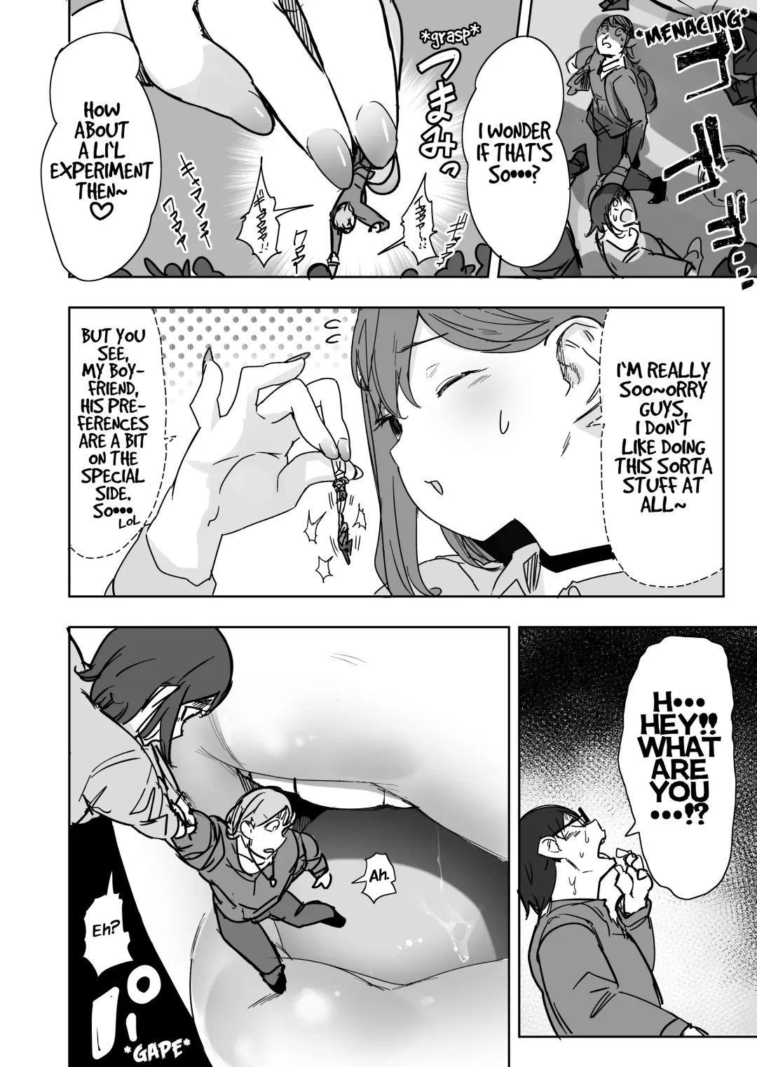 [Uru] Size Fetish ni Rikai Aru Kanojo-tachi | The Girls Who Are Very Understanding of Size Fetishes Fhentai - Page 8