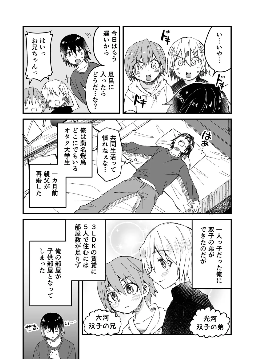 [Tori] Onii-chan Daisuki ~Futago no Gitei ni Aisareru OniShota Hon~ Fhentai - Page 4