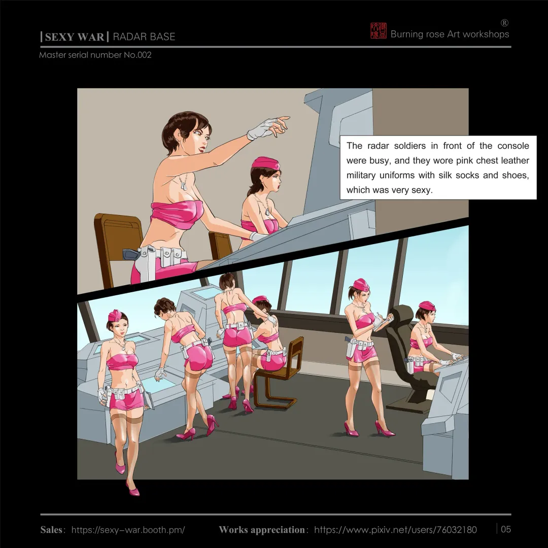 SEXY WAR Ⅱ RADAR BASE（English) Fhentai - Page 6