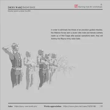 SEXY WAR Ⅱ RADAR BASE（English) Fhentai - Page 4