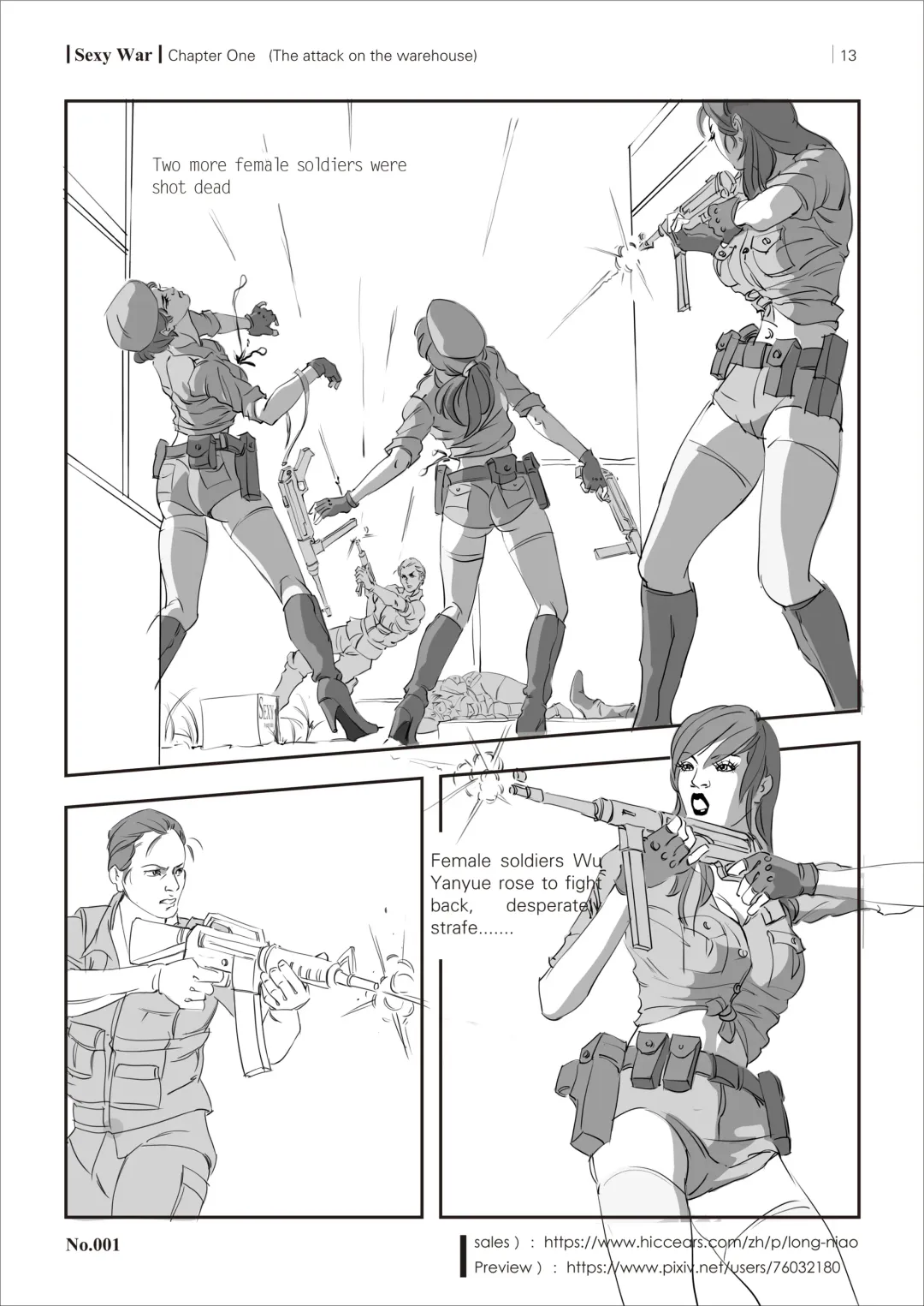SEXY WAR I Warehouse attack Fhentai - Page 15