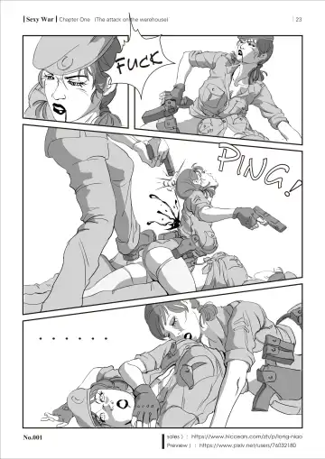 SEXY WAR I Warehouse attack Fhentai - Page 24