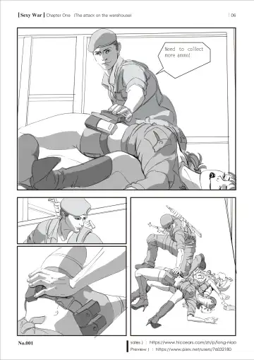 SEXY WAR I Warehouse attack Fhentai - Page 8