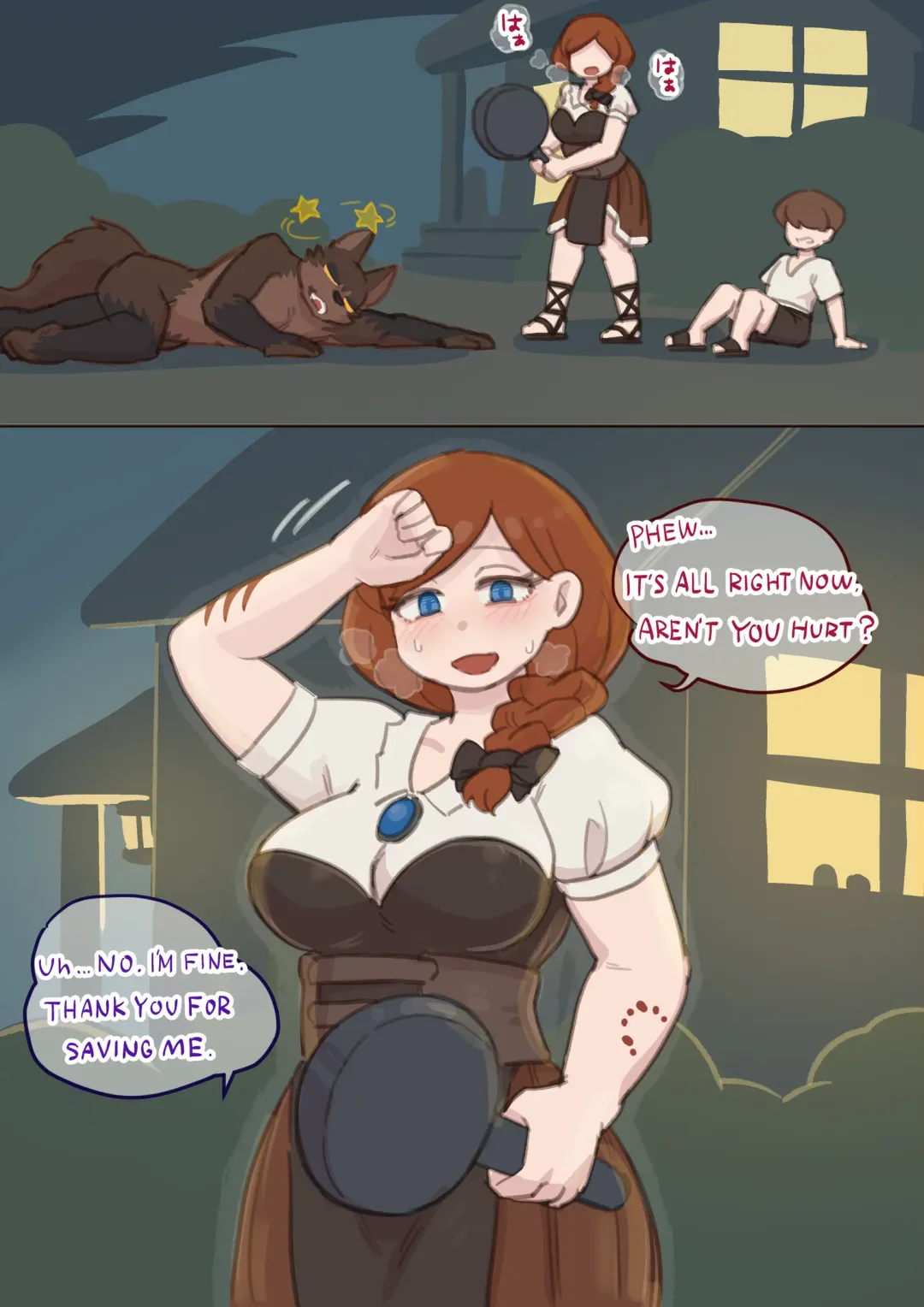 [Mokushi] Werewolf TF Fhentai - Page 2