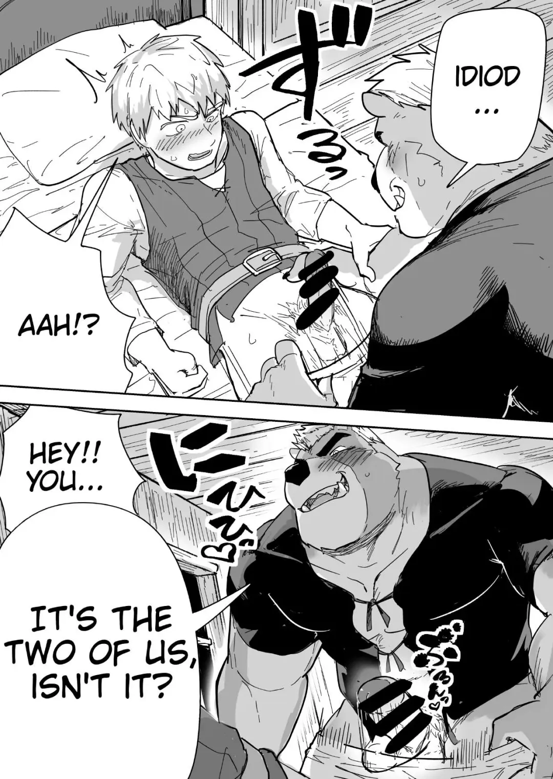 Aibou Gachimuchi Kemonohito Senshi to Aibou Ijou ni Naru Hanashi Fhentai - Page 12