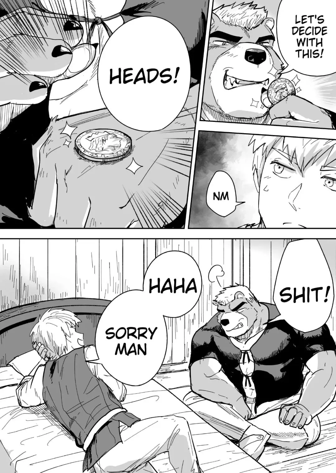 Aibou Gachimuchi Kemonohito Senshi to Aibou Ijou ni Naru Hanashi Fhentai - Page 5