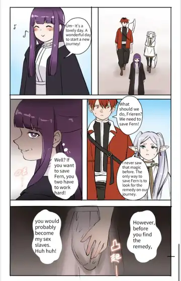 [Midnight] Yamiochi no Frieren 01 | Frieren-Fallen 01 Fhentai - Page 12