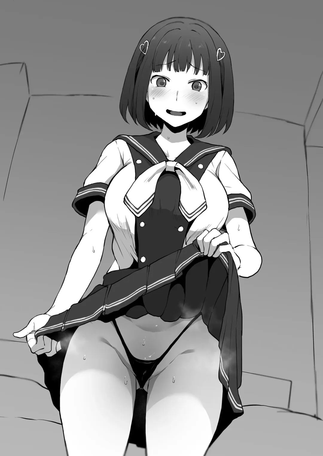 [Terasu Mc] Yarichin kara Imouto to Osananajimi no Honnou Mukidashi na Shashin o Katte Shikoru Hon Fhentai - Page 37