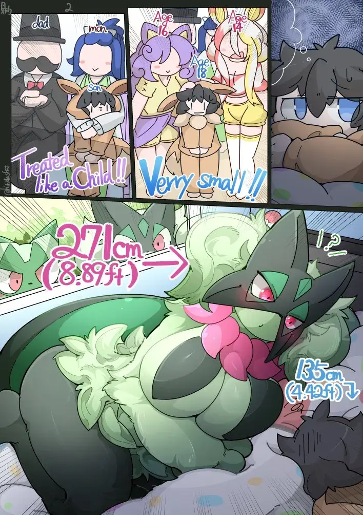 [Sakamoto Hinata] Pokemon Kid is pranked by Meowscarada Fhentai - Page 16