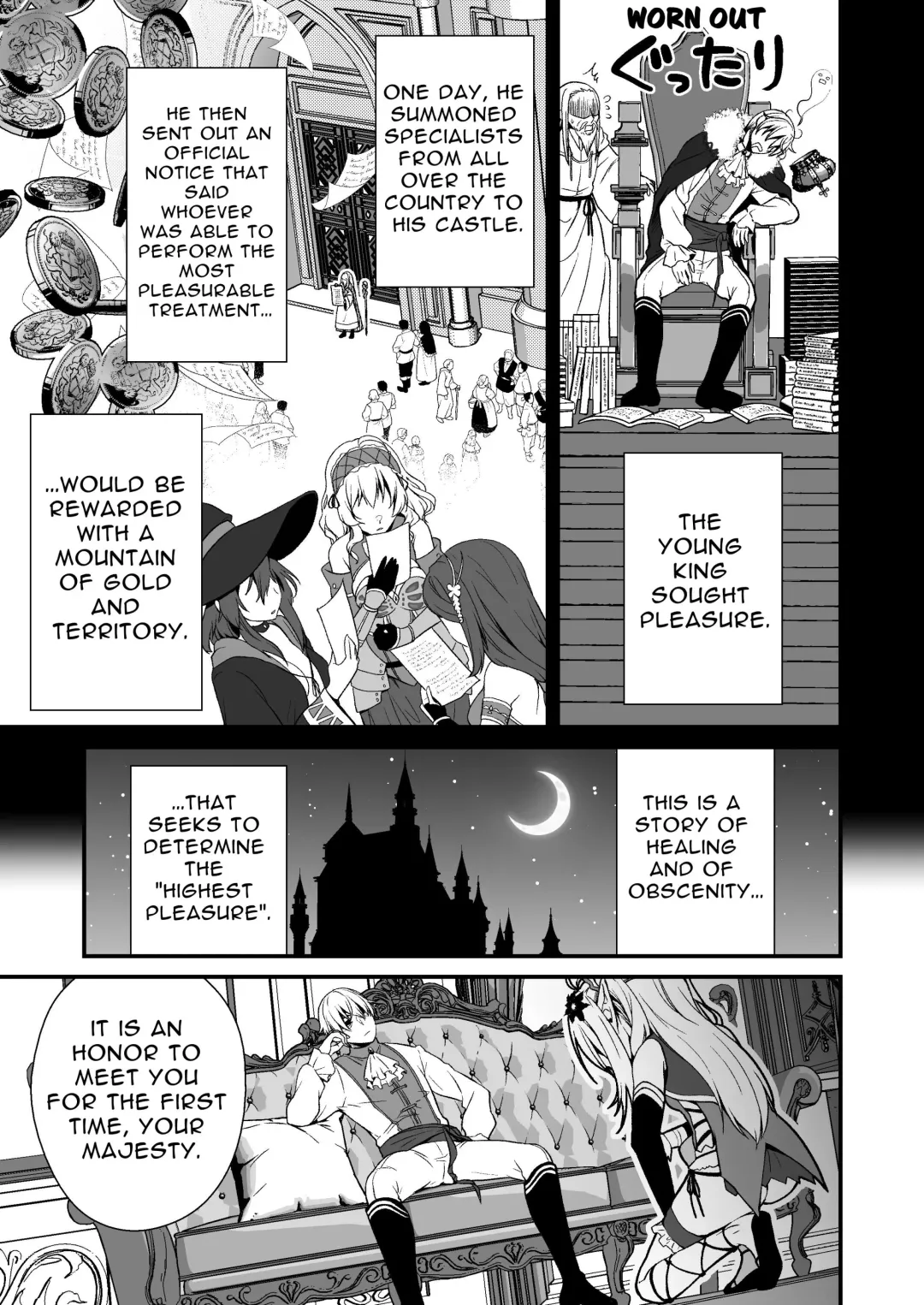 [Ariichi Kyuu] Loli Elf no Healer ni Tansan Shasei shite moratte Tanetsuke Kongan Ecchi | Little Elf's Carbonated Cumsqueeze Fhentai - Page 2