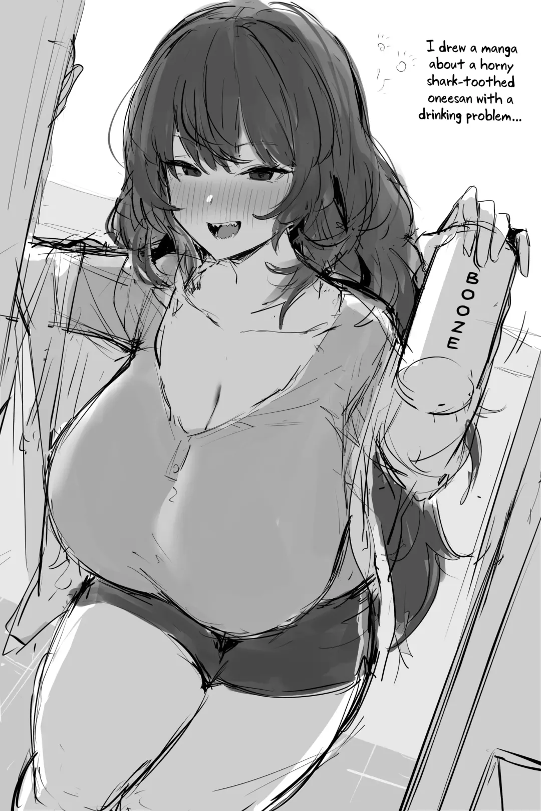 [Hotate-chan] Sakekasu Rinjin Onee-san | Boozehound Girl Next Door Fhentai - Page 9