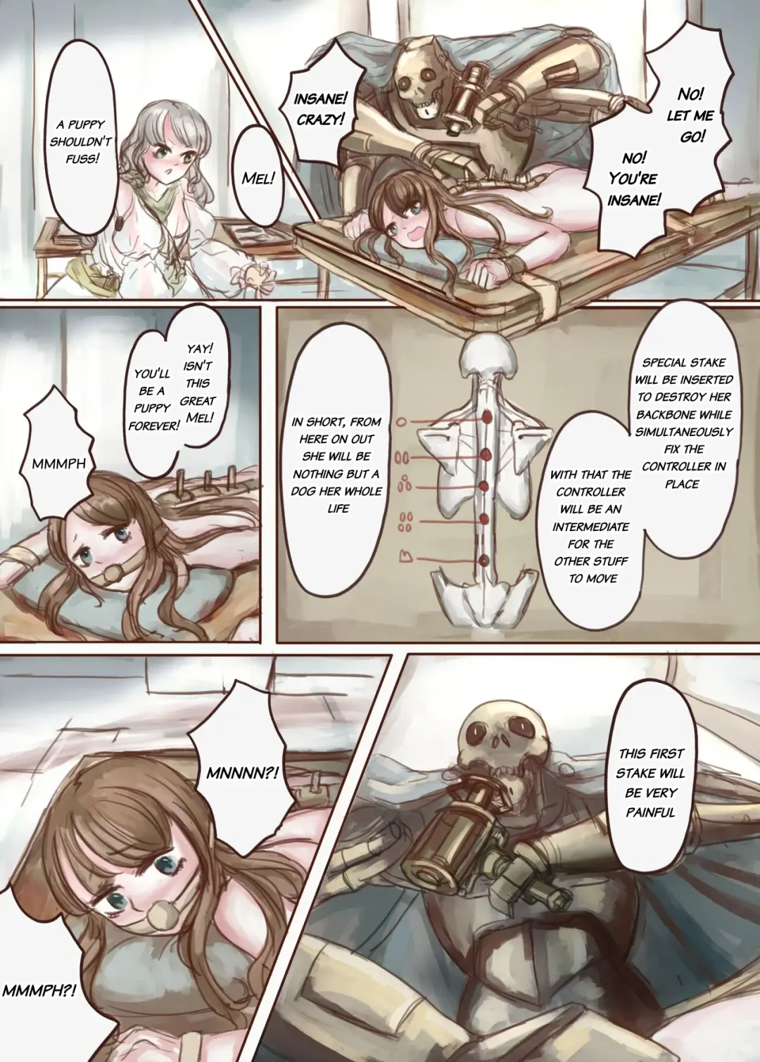 [Skylos] Kanemochi no Ojou-sama ga Dorei o Katte Wanko ni Kaizou suru Hon | The Wealthy Young Lady Who Bought A Slave And Turned Her Into A Puppy Fhentai - Page 19