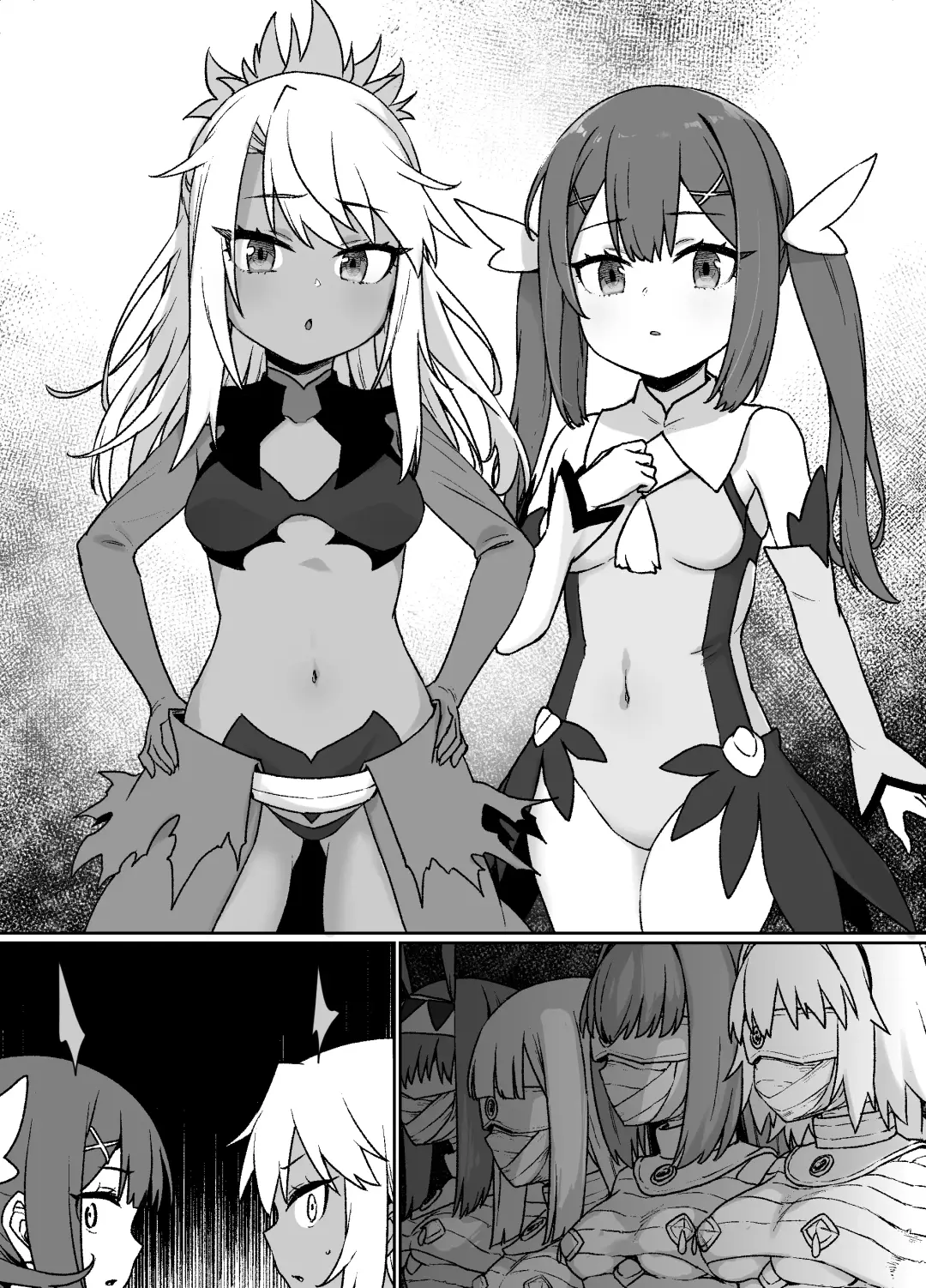 [Kusayarou] FGO Sennou Tokuiten ~Chloe & Miyu Hen~ Fhentai - Page 9