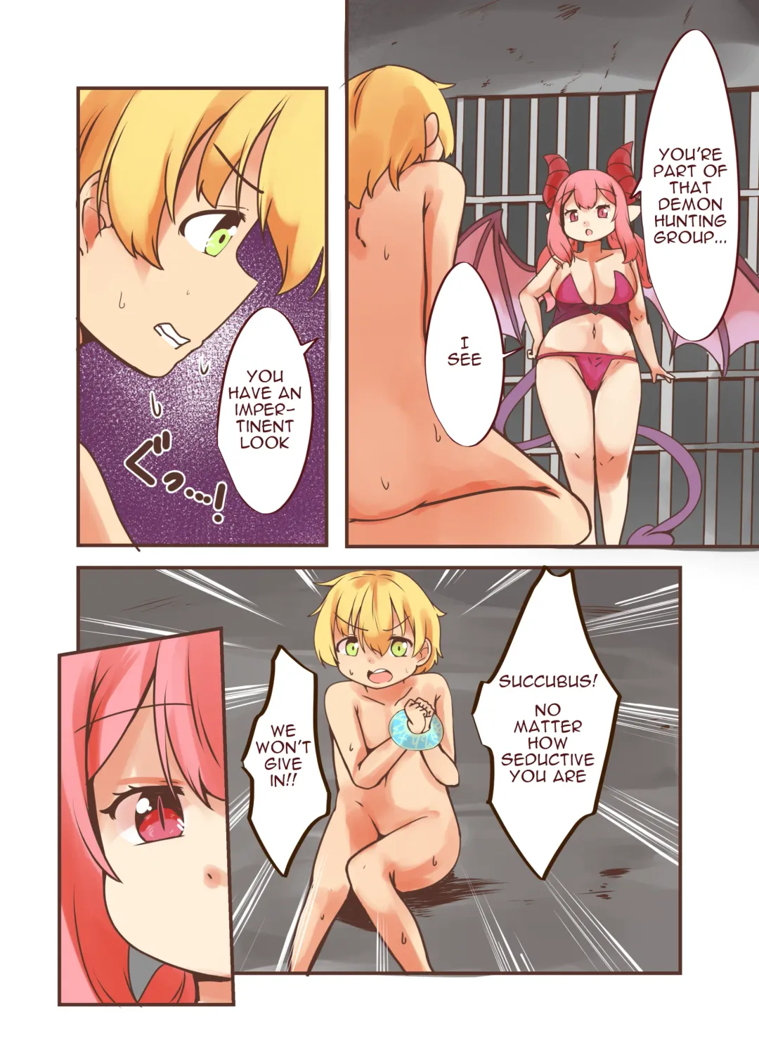 [Wolf Ameno] Succubus-sama Wakarase Ganmen Kijou Sakusei | Succubus-sama Teaches with Facesitting and Squeezing Semen Fhentai - Page 4