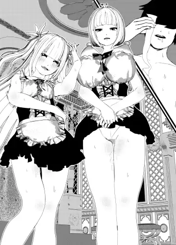 [Settuman] Bonyuu Mama Maid wo Futari mo Yatocchatte Musume-chan Maid Yori Muchuu de Bonyuu SEX! Fhentai - Page 44
