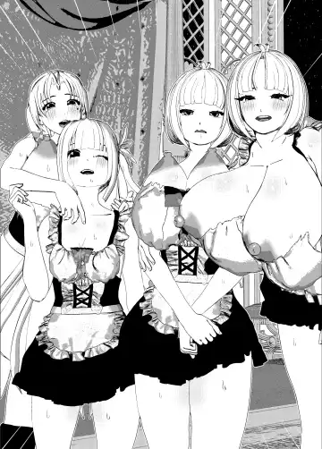 [Settuman] Bonyuu Mama Maid wo Futari mo Yatocchatte Musume-chan Maid Yori Muchuu de Bonyuu SEX! Fhentai - Page 45