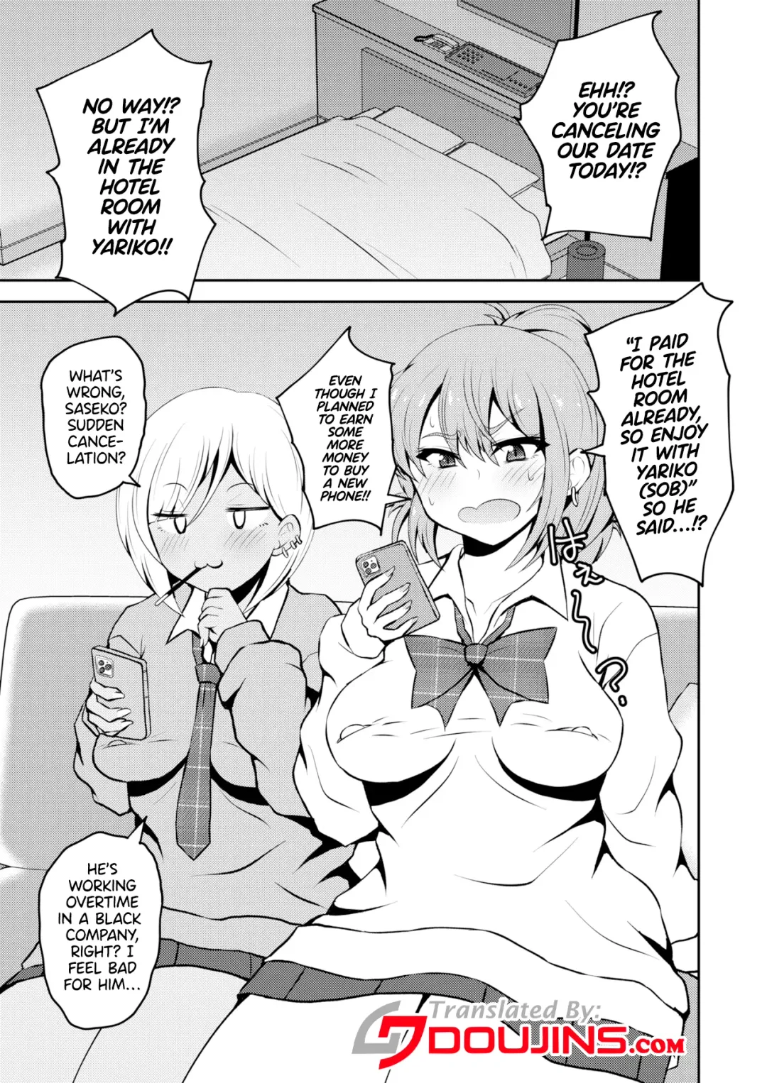 [Asakura Shimoichi] Uwasa no Futanari Gal wa Hatsujou Shiteru. | The Rumored Futanari Gal Is In Heat Fhentai - Page 2