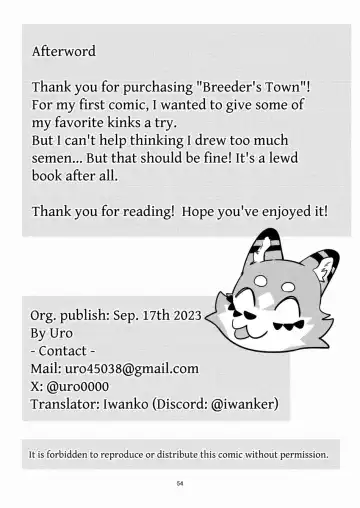 [Uro - Zerozero] Maguwai no Sato | Breeders' Town Fhentai - Page 53