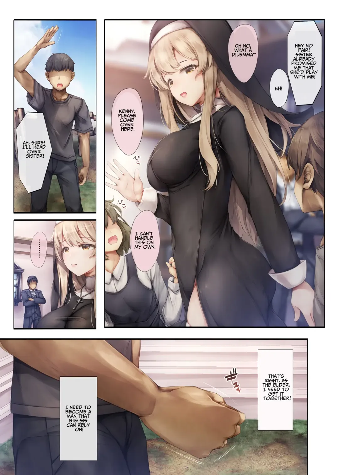 [Sugiyuu] Machihazure no Seijo-sama Daisuki na Onee-chan wa Boku no Shiranai Otoko no Mono Fhentai - Page 9