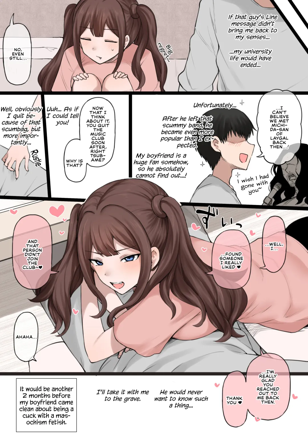 [Terasu Mc] Boku no Netorase Seiheki ni Tsukiatte kureru Kanojo | A Girlfriend Who Plays Along with My Cuckold Fetish + Prequel + CG Fhentai - Page 56