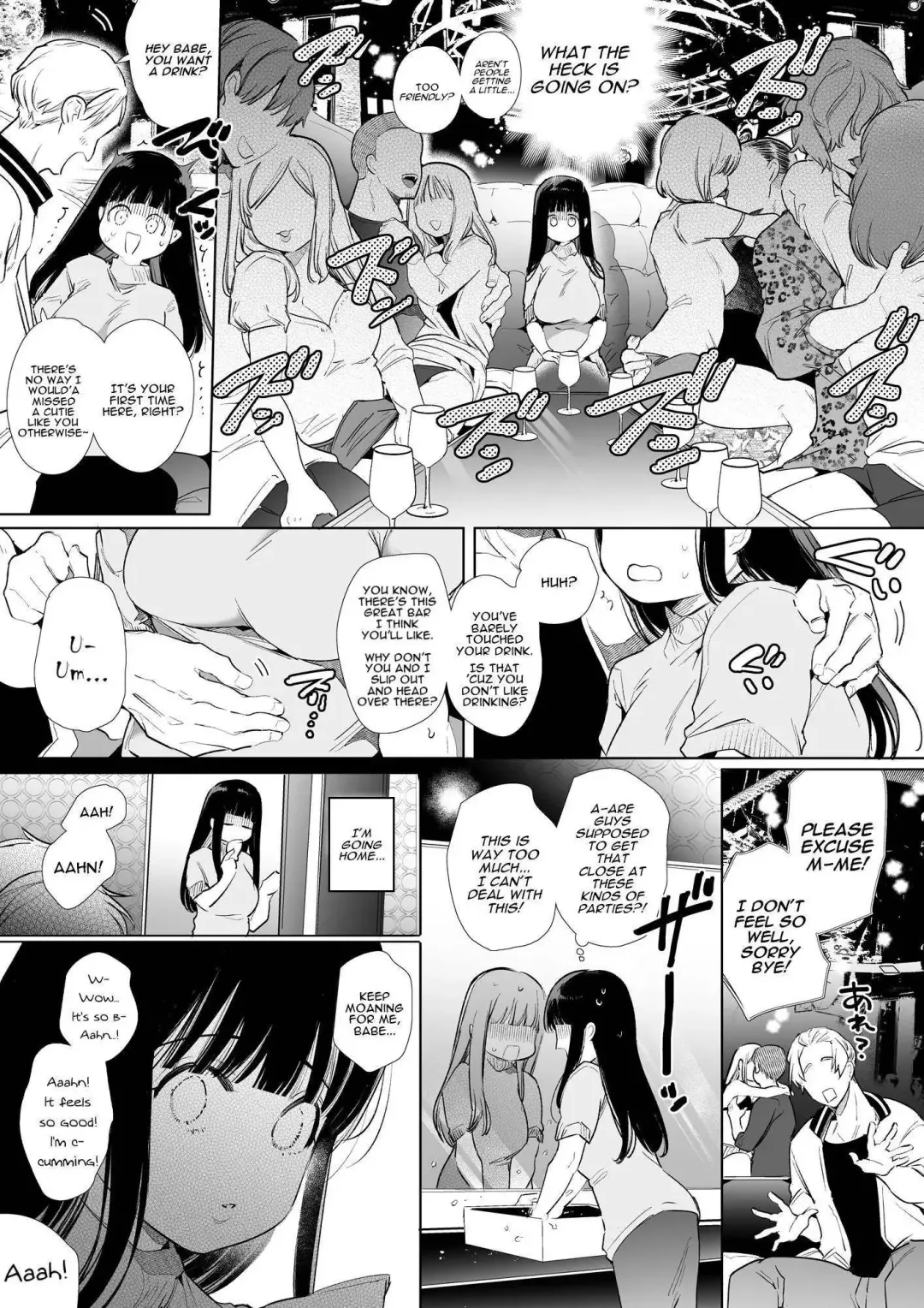[Yamamoto Tomomitsu] Mayu-chan NTR ~Daigaku Shingaku no Tame Joukyou Shita Kanojo ga Onzoushi ni Tsukamari Dekiai Sarete Shimatta~ | Mayu-chan NTR ~Big Dick in the Big City~ Fhentai - Page 9