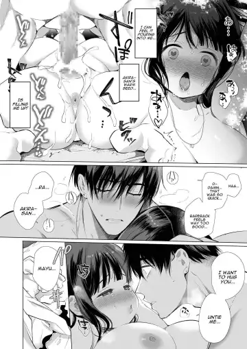[Yamamoto Tomomitsu] Mayu-chan NTR ~Daigaku Shingaku no Tame Joukyou Shita Kanojo ga Onzoushi ni Tsukamari Dekiai Sarete Shimatta~ | Mayu-chan NTR ~Big Dick in the Big City~ Fhentai - Page 66