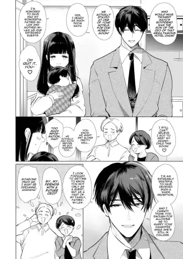 [Yamamoto Tomomitsu] Mayu-chan NTR ~Daigaku Shingaku no Tame Joukyou Shita Kanojo ga Onzoushi ni Tsukamari Dekiai Sarete Shimatta~ | Mayu-chan NTR ~Big Dick in the Big City~ Fhentai - Page 74