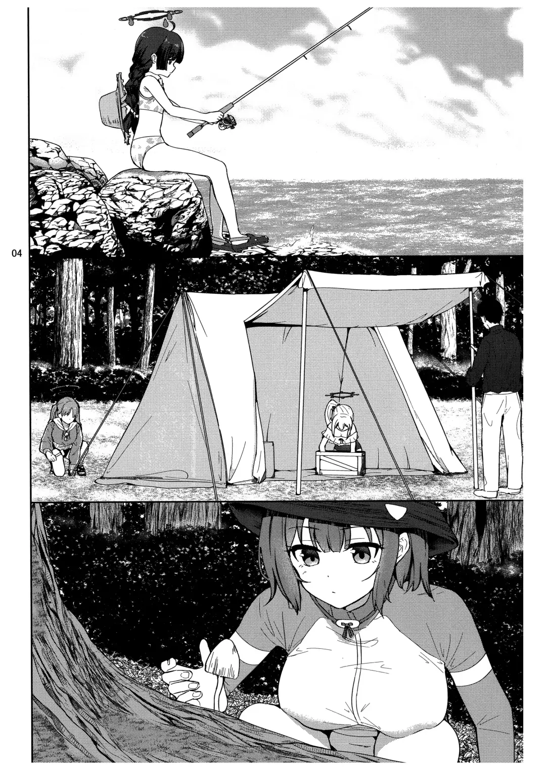 [Amagasa Ikuta] Usagi to Watashi no Hyouryuu Nikki Fhentai - Page 5