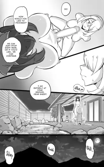 [Mizuiro Megane] Hitou Futanari Onsen Himitsu no Shoushin Ryokou | Hidden Futanari Hot-springs Retreat ~what becomes of the broken hearted~ Fhentai - Page 16