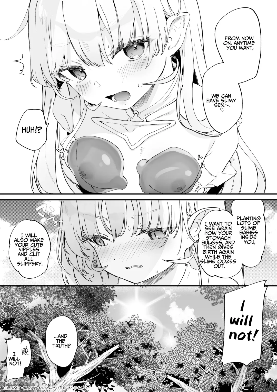 [Tamano Kedama] Kekki Yakou 2 Hentai Slime Nanka ni Makeru Wake Nai! | KEKKI YAKOU 2 ~No Way I'd Lose To A Lewd Slime!~ Fhentai - Page 31