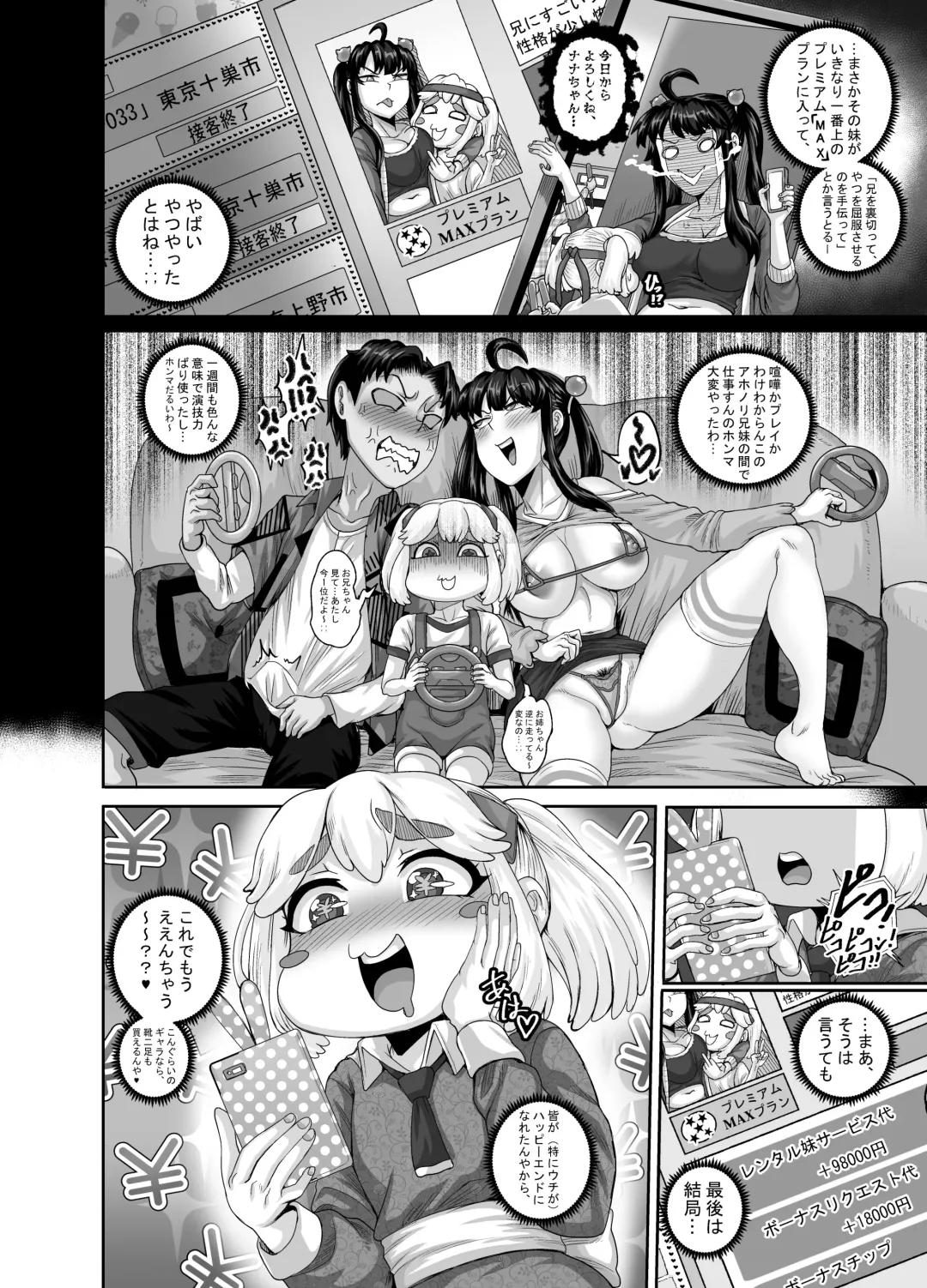 [Juna Juna Juice] Mukatsuku Imouto wa Chanto Shikaranakucha!! 3!!! Fhentai - Page 36