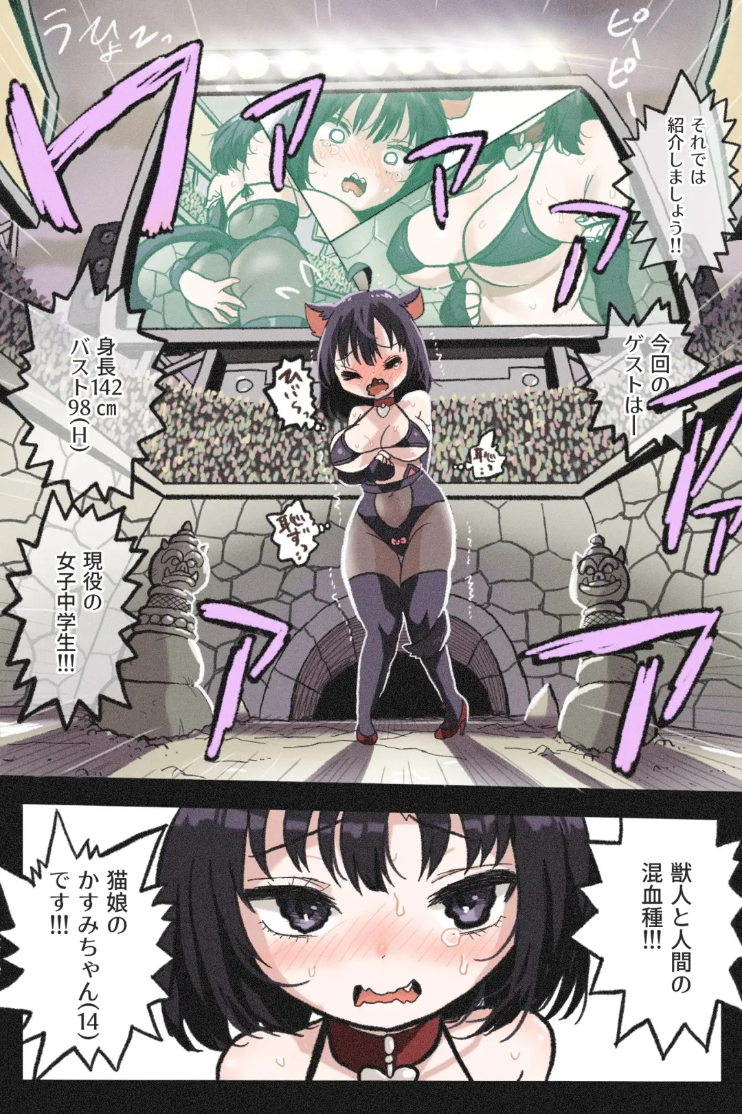 Mankoku Bujutsukai 4 ~Yakuzuke Neko Musume Choukyou Hen~ Fhentai - Page 9