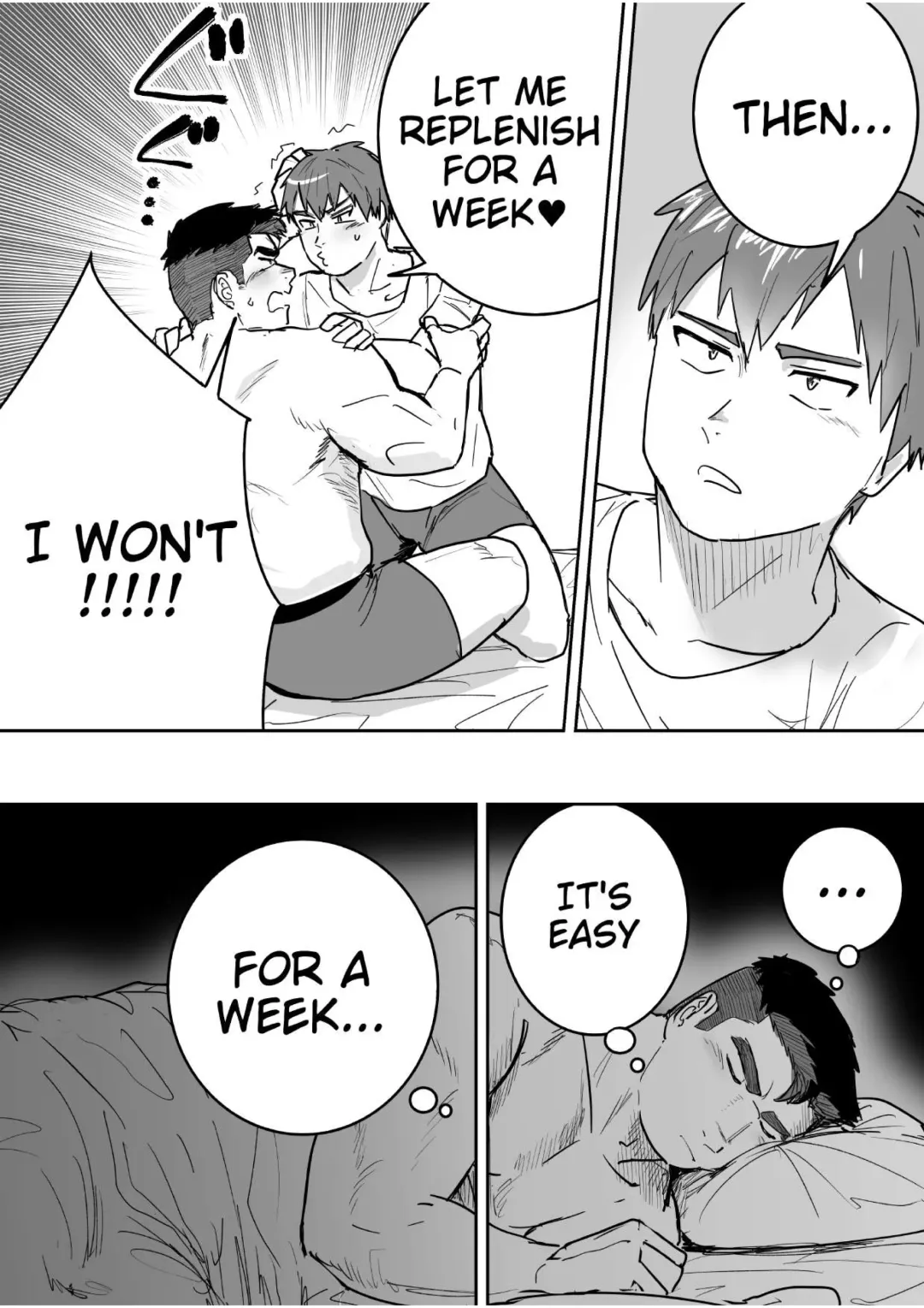 Zetsurin Gachimuchi Daigakusei ga Kinyoku Shitara Gyaku ni Seiyoku Bakuhatsu Shita Hanashi | Seven Days To Cum Fhentai - Page 9