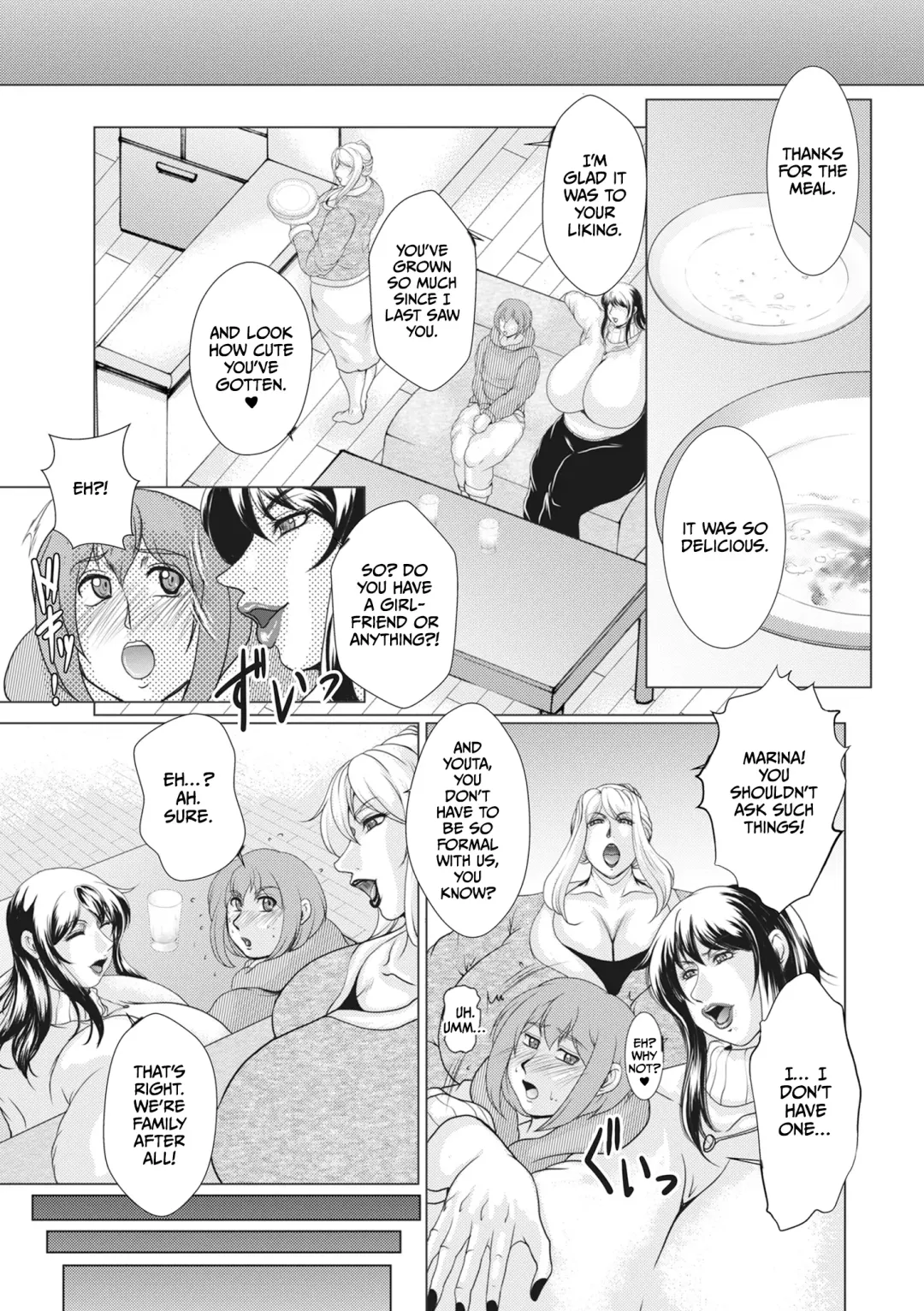 [Yokoyama Lynch] Futari no Oba-san | Two Aunties Fhentai - Page 3