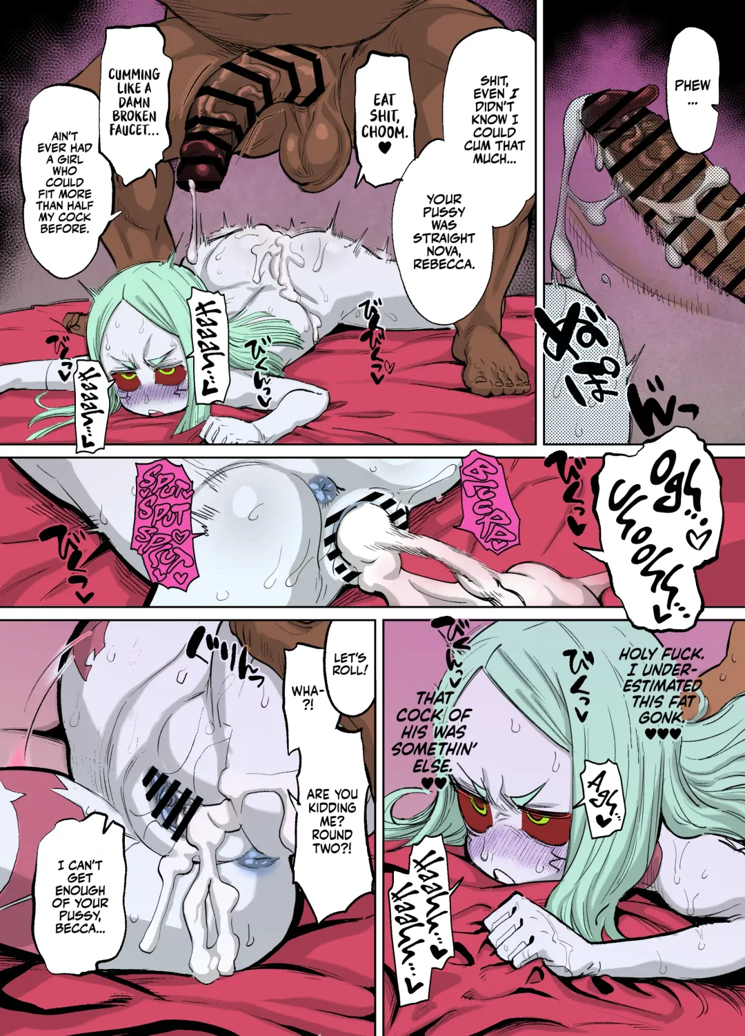 [Dekosuke 18gou] Rebecca-chan to Zukobako Manga | Gettin' Busy With Becca Fhentai - Page 4