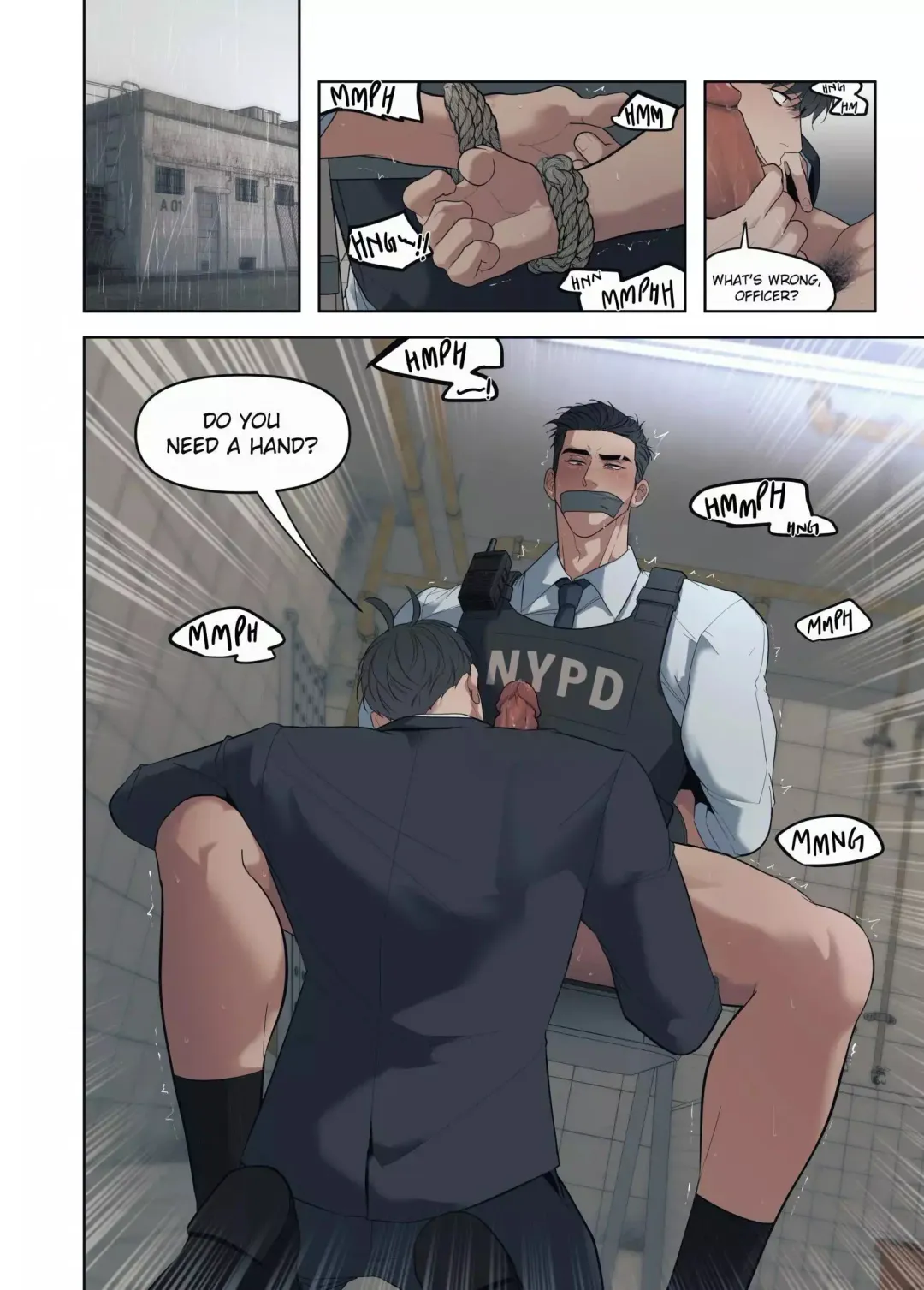 [Jui Art] Police X Gang Boss AU Part Fhentai - Page 1