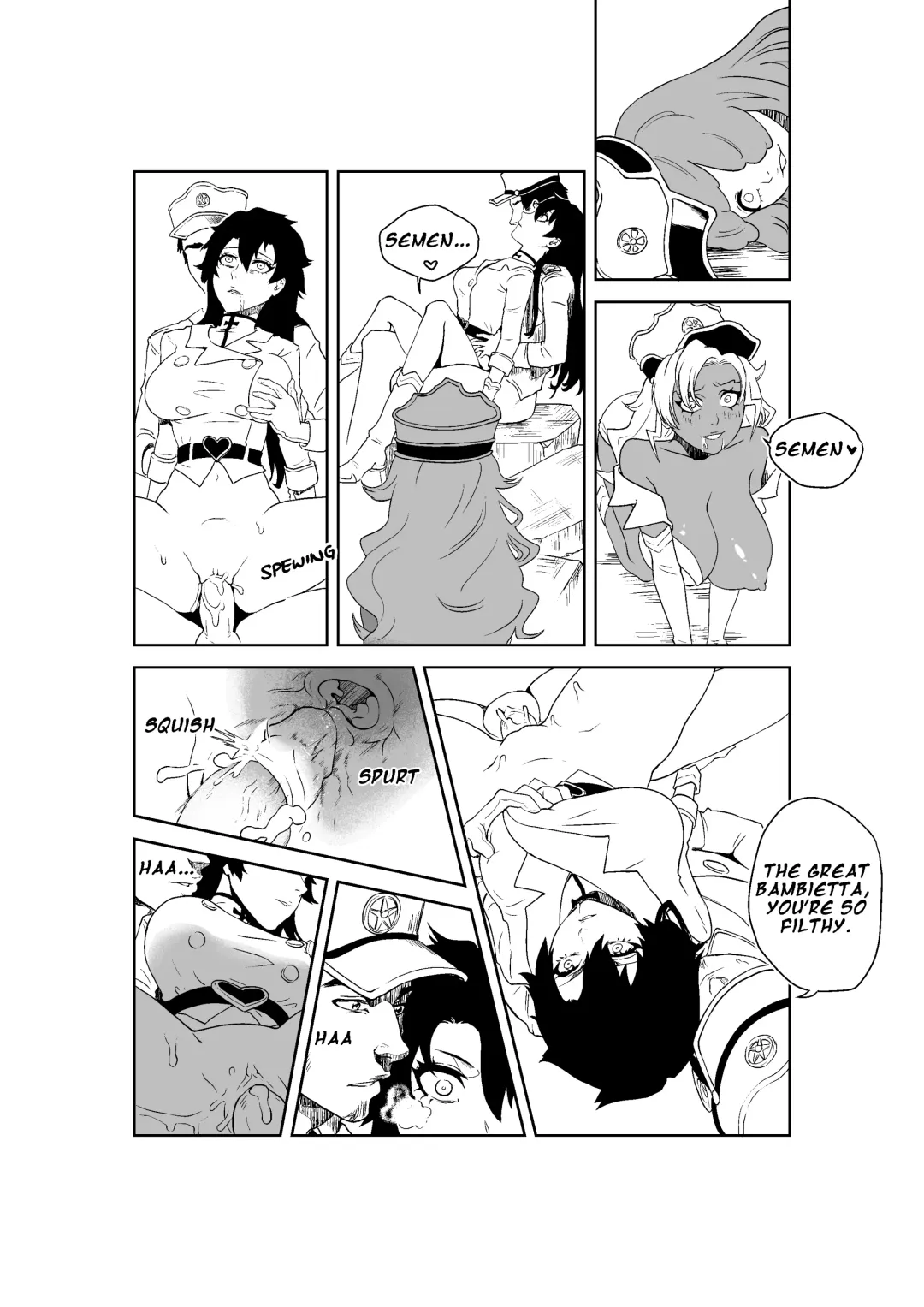 Bleach(18P) - Bambietta / Candice ft. Giselle Fhentai - Page 17