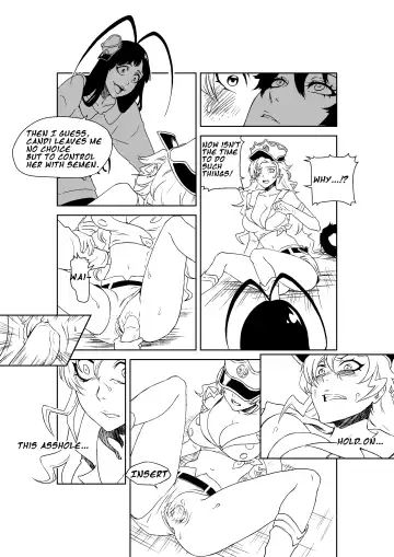 Bleach(18P) - Bambietta / Candice ft. Giselle Fhentai - Page 8