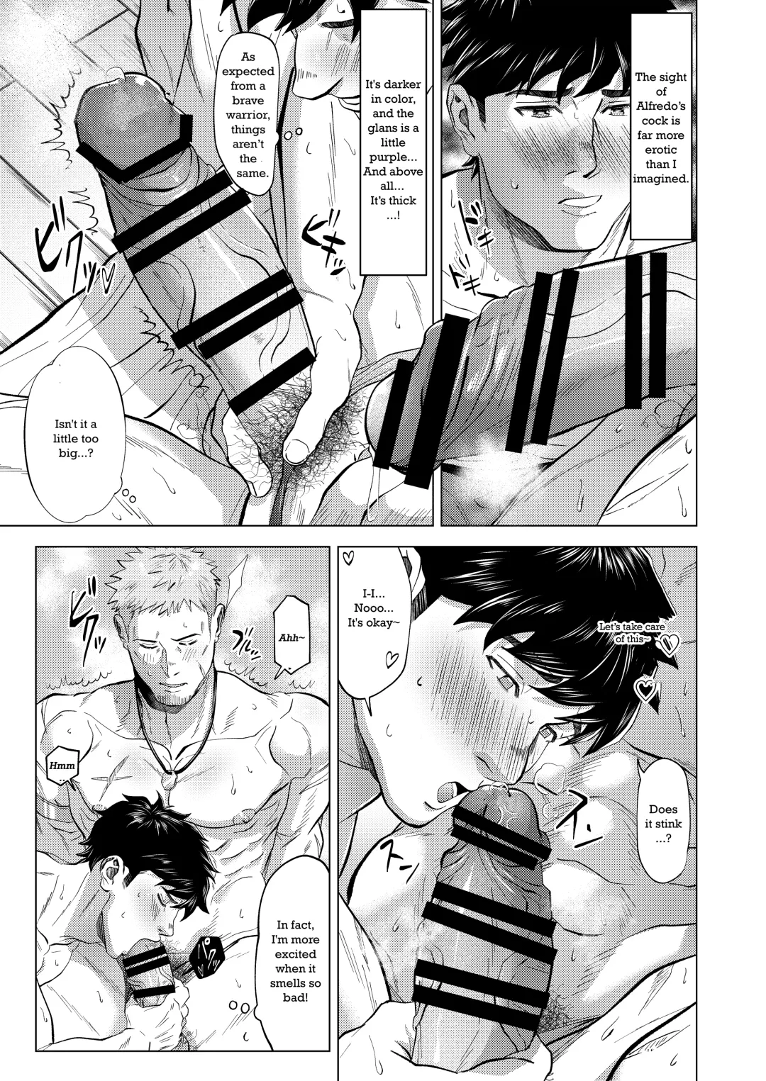 [Shiro] Isekai kara Shoukan Shita Senshi to... | A warrior summoned from another world... Fhentai - Page 11