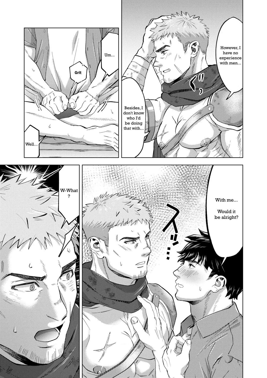 [Shiro] Isekai kara Shoukan Shita Senshi to... | A warrior summoned from another world... Fhentai - Page 7