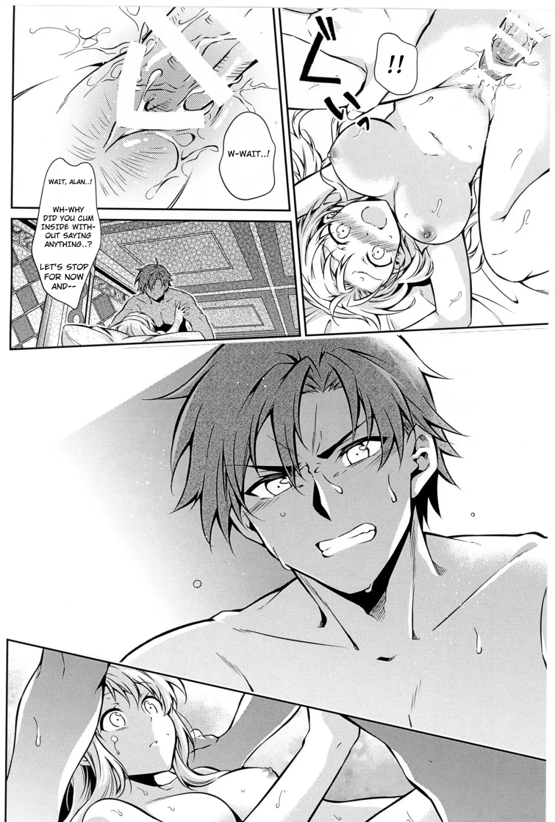 [Bittsu] Affection & Blessing ~Alan to Bridget~ Fhentai - Page 10