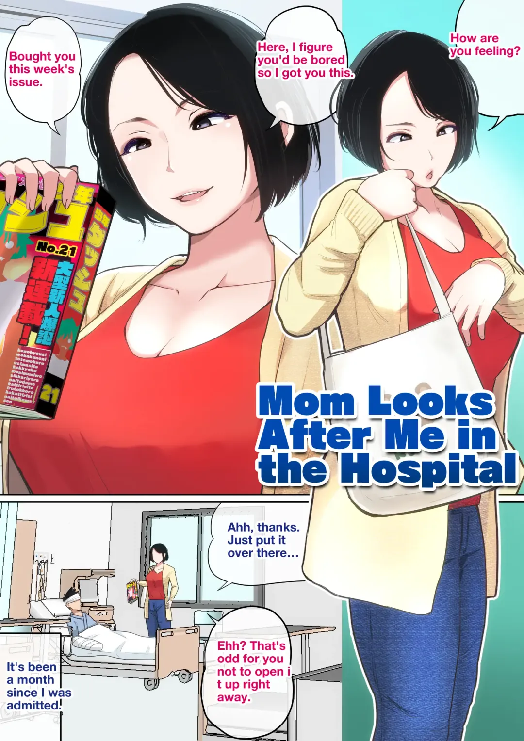 Nyuuin-chuu no Muramura wa  Okaa-san de... | Mom Looks After Me in the Hospital Fhentai - Page 2