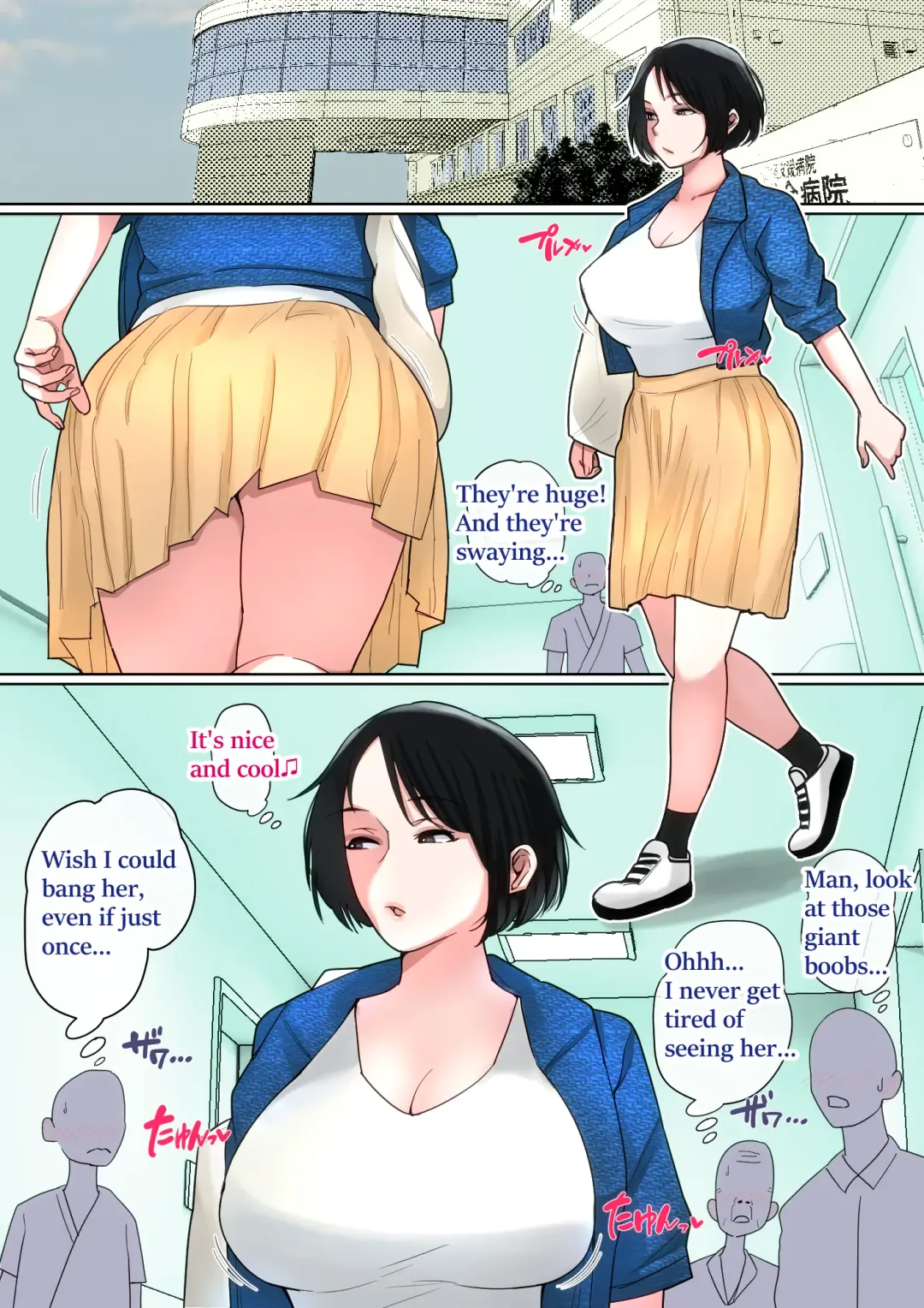 Nyuuin-chuu no Muramura wa  Okaa-san de... | Mom Looks After Me in the Hospital Fhentai - Page 52