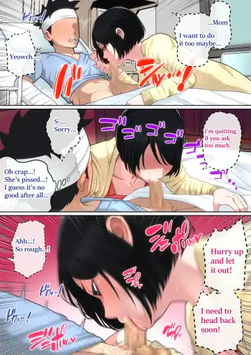 Nyuuin-chuu no Muramura wa  Okaa-san de... | Mom Looks After Me in the Hospital Fhentai - Page 19