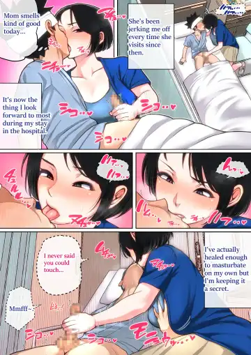 Nyuuin-chuu no Muramura wa  Okaa-san de... | Mom Looks After Me in the Hospital Fhentai - Page 25