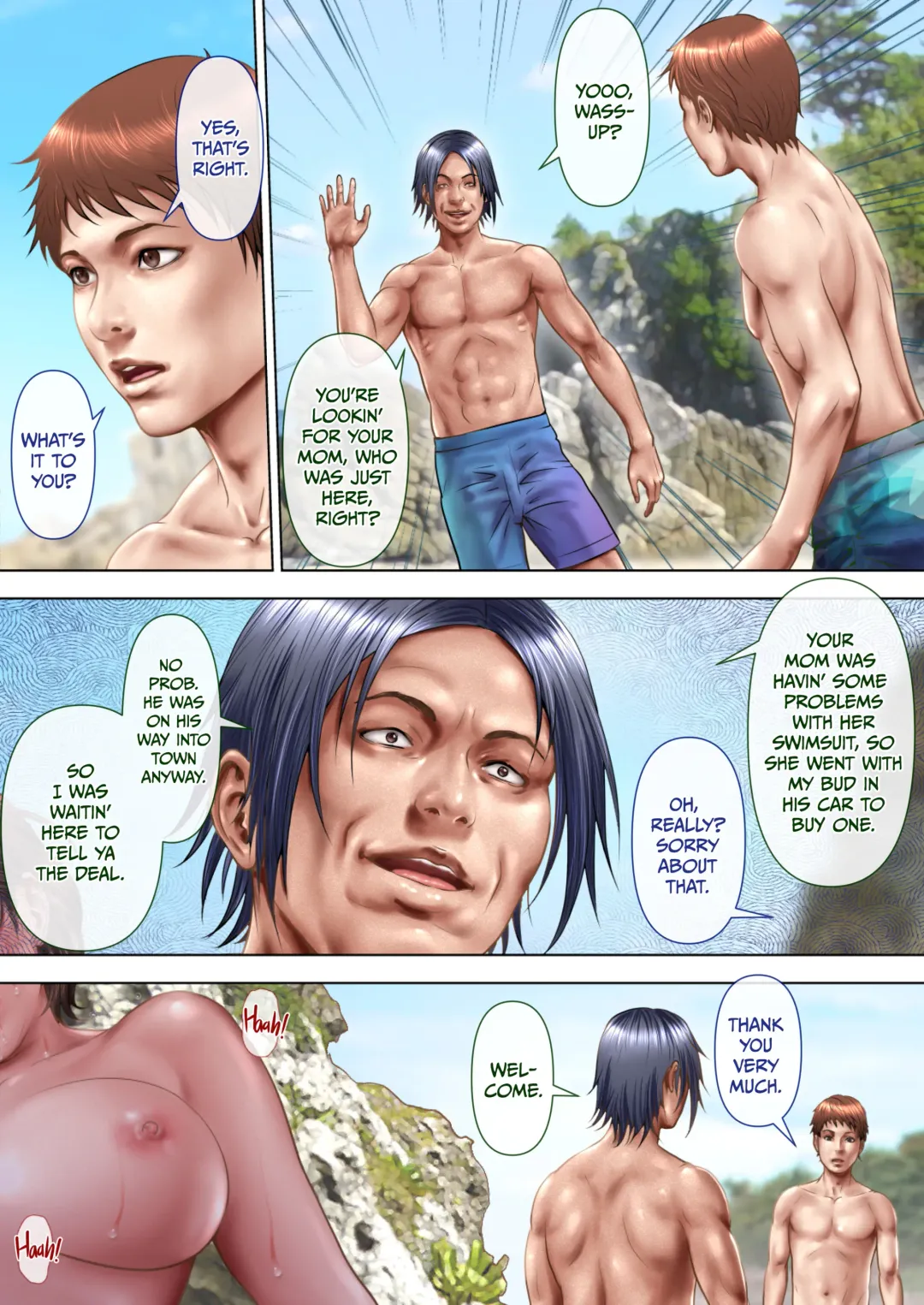 A Wet MILF The Locals Turn Fhentai - Page 137